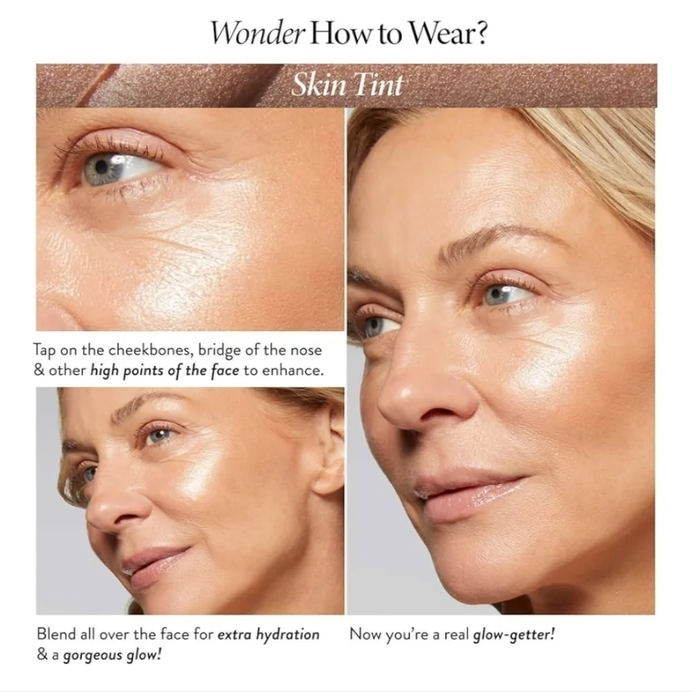 Laura Geller The Wonder Balm Hydrating Skin Tint: Honey Haze, .15oz, NIB